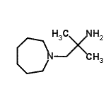 CAS#: 21404-91-1, 1-(1-Azepanyl)-2-Methyl-2-Propanamine