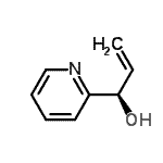 CAS 登录号：214149-61-8， (1R)-1-(2-吡啶基)-2-丙烯-1-醇