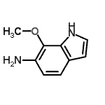 CAS#: 214279-27-3, 7-Methoxy-1H-Indol-6-Amine