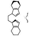 CAS#: 214361-86-1, (1S)-1,1'-(1,2-Ethanediyl)Bis-4,5,6,7-Tetrahydro-1H-Indene - Difluorotitanium (1:1)