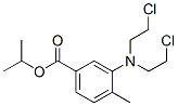 CAS 登录号：21447-81-4， 3-[二(2-氯乙基)氨基]对甲苯甲酸异丙酯