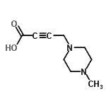 CAS#: 214487-27-1, 4-(4-Methyl-1-Piperazinyl)-2-Butynoic Acid