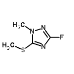 CAS#: 214540-57-5, 3-Fluoro-1-Methyl-5-(Methylsulfanyl)-1H-1,2,4-Triazole