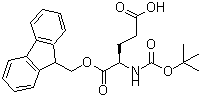 CAS#: 214630-10-1, (4R)-5-(9H-Fluoren-9-Ylmethoxy)-4-({[(2-Methyl-2-Propanyl)Oxy]Carbonyl}Amino)-5-Oxopentanoic Acid