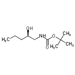 CAS#: 214679-14-8, 2-Methyl-2-Propanyl [(2R)-2-Hydroxypentyl]Carbamate