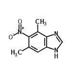 CAS#: 214688-01-4, 4,6-Dimethyl-5-Nitro-1H-Benzimidazole