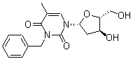 CAS 登录号：21473-21-2， N(3)-苄基胸苷