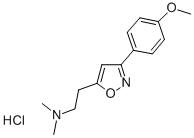 CAS#: 2148-77-8, 2-[3-(4-Methoxyphenyl)-1,2-Oxazol-5-Yl]Ethyl-Dimethylazanium Chloride