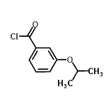 CAS 登录号：214847-64-0， 3-异丙氧基苯甲酰基氯化物