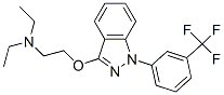 CAS#: 21487-13-8, 3-[2-(Diethylamino)Ethoxy]-1-[3-(Trifluoromethyl)Phenyl]-1H-Indazole