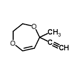 CAS#: 214967-70-1, 5-Ethynyl-5-Methyl-2,3-Dihydro-1,4-Dioxepine