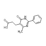 CAS#: 21506-68-3, 3-(4-Methyl-6-Oxo-2-Phenyl-1,6-Dihydro-5-Pyrimidinyl)Propanoic Acid