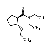 CAS#: 215394-02-8, (1R,2R)-2-Ethoxy-N,N-Diethylcyclopentanecarboxamide