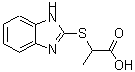 CAS#: 21547-70-6, 2-(1H-Benzimidazol-2-Ylsulfanyl)Propanoic Acid
