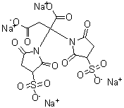 CAS#: 215597-96-9, Tetrasodium 2,2-Bis(2,5-Dioxo-3-Sulfonato-1-Pyrrolidinyl)Succinate