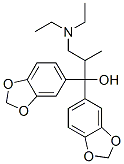 CAS 登录号：21564-55-6， 1,1-二(1,3-苯并二氧戊环-5-基)-3-(二乙基氨基)-2-甲基-1-丙醇