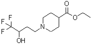 CAS 登录号：215657-77-5， 1-(4,4,4-三氟-3-羟基丁基)-4-哌啶羧酸乙酯