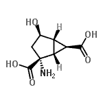 CAS#: 215867-18-8, (1R,2R,4R,5S,6S)-2-Amino-4-Hydroxybicyclo[3.1.0]Hexane-2,6-Dicarboxylic Acid