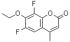 CAS#: 215868-24-9, 7-Ethoxy-6,8-Difluoro-4-Methyl-2H-Chromen-2-One