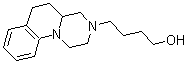 CAS 登录号：21599-20-2， 4-(1,2,4,4A,5,6-六氢吡嗪并[4,3-a]喹啉-3-基)丁烷-1-醇