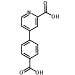 CAS#: 216059-90-4, 4-(4-Carboxyphenyl)-2-Pyridinecarboxylic Acid