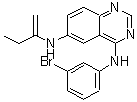 CAS 登录号：216163-53-0， N<sup>4</sup>-(3-溴苯基)-N<sup>6</sup>-(1-丁烯-2-基)-4,6-喹唑啉二胺