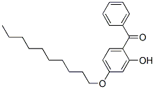 CAS 登录号：2162-63-2， (4-癸氧基-2-羟基苯基)-苯基甲酮