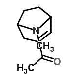 CAS 登录号：216853-25-7， 1-(8-甲基-8-氮杂双环[3.2.1]辛-2-烯-3-基)乙酮