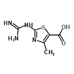 CAS#: 216955-55-4, 2-Carbamimidamido-4-methyl-1,3-thiazole-5-carboxylic acid