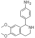 CAS 登录号：217191-31-6， 4-(6,7-二甲氧基-1,2,3,4-四氢-1-异喹啉基)苯胺