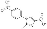 CAS 登录号：21721-92-6， 1-(4-硝基苯基)-2-甲基-4-硝基咪唑