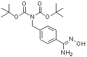 CAS#: 217313-83-2, Bis(2-methyl-2-propanyl) [4-(N'-hydroxycarbamimidoyl)benzyl]imidodicarbonate