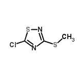 CAS#: 21735-15-9, 5-Chloro-3-(Methylsulfanyl)-1,2,4-Thiadiazole