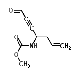 CAS#: 217442-28-9, Methyl (7-Oxo-1-Hepten-5-Yn-4-Yl)Carbamate