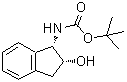 CAS 登录号：218151-53-2， [(1S,2R)-2-羟基-2,3-二氢-1H-茚-1-基]氨基甲酸叔丁酯