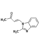 CAS#: 218436-89-6, (3E)-4-(2-Methyl-1H-Benzimidazol-1-Yl)-3-Buten-2-One