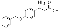CAS 登录号：218608-77-6， 3-氨基-3-[4-(苄氧基)苯基]丙酸