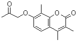 CAS#: 21861-39-2, 3,4,8-Trimethyl-7-(2-Oxopropoxy)-2H-Chromen-2-One