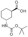 CAS#: 218772-92-0, (1R,3R)-rel-3-[[(1,1-Dimethylethoxy)Carbonyl]Amino]-Cyclohexanecarboxylic Acid