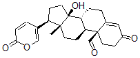 CAS 登录号：21887-06-9， 14-羟基-3,19-二氧代蟾蜍-4,20,22-三烯内酯