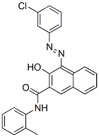 CAS 登录号：21889-25-8， 4-[(3-氯苯基)偶氮]-3-羟基-N-(2-甲基苯基)萘-2-甲酰胺