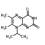 CAS#: 21892-66-0, 8-Isopropyl-6,7-Dimethyl-2,4(3H,8H)-Pteridinedione