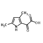 CAS#: 21898-46-4, (3,5-Dimethyl-1H-Pyrrol-2-Yl)(Oxo)Acetic Acid