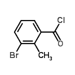 CAS#: 21900-48-1, 3-Bromo-2-Methylbenzoyl Chloride