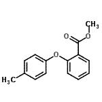 CAS 登录号：21905-72-6， 甲基2-(4-甲基苯氧基)苯甲酸酯