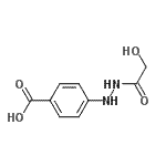 CAS 登录号：219553-27-2， 4-(2-羟基乙酰基肼基)苯甲酸