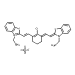 CAS#: 219595-74-1, 2-[(E)-2-{(3E)-2-Chloro-3-[(2Z)-2-(3-Ethyl-1,3-Benzothiazol-2(3H)-Ylidene)Ethylidene]-1-Cyclohexen-1-Yl}Vinyl]-3-Ethyl-1,3-Benzothiazol-3-Ium Perchlorate