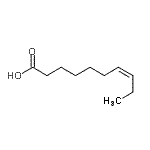 CAS 登录号：21968-07-0， (Z)-癸-7-烯酸
