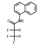 CAS 登录号：21970-67-2， 2,2,3,3,3-五氟-N-(1-萘基)丙酰胺