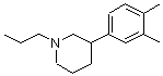 CAS 登录号：219704-16-2， 3-(3,4-二甲基苯基)-1-丙基哌啶